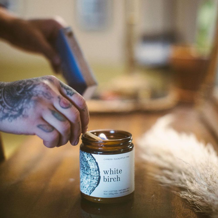 Broken Top Candle Company White Birch Scented Jar Candle Wayfair